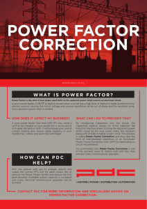 Power Factor Correction