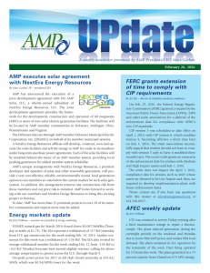 AMP executes solar agreement with NextEra