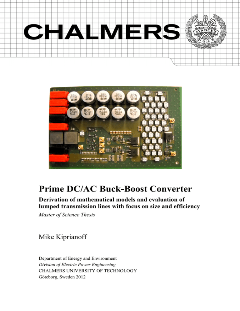 Prime DC/AC Buck-Boost Converter