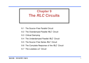 The RLC Circuits