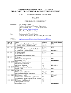 Course Syllabus