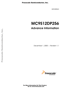 MC9S12DP256B