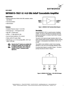 SKY65015-70LF DataSheet