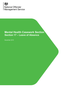 Mental Health Casework Section: Section 17