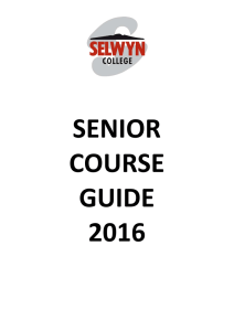 Course Guide 2016