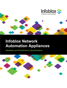 Infoblox Network Automation Appliances