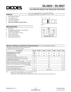 DL4933 - DL4937 - Diodes Incorporated