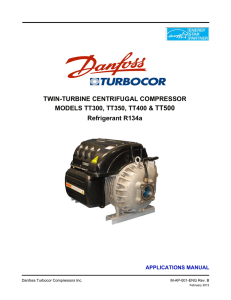 twin-turbine centrifugal compressor