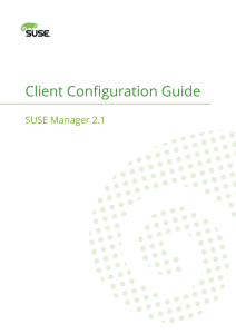 Client Configuration Guide