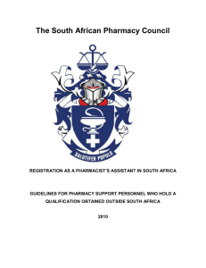 The South African Pharmacy Council
