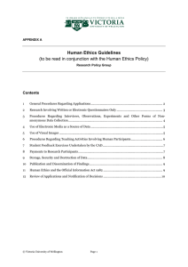 pdf Human Ethics Policy File size - Victoria University of Wellington