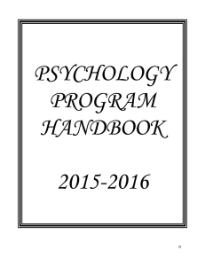 Untitled - Psychology Program at Bard College