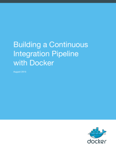 Building a Continuous Integration Pipeline with Docker