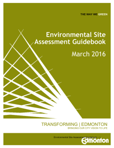 Environmental Site Assessment Guidebook
