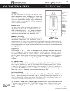 1260 Spec Sheet - Sternberg Lighting