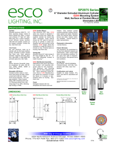 SP2975 Series - Esco Lighting Inc