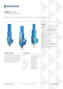 Crosby Safety and Relief Valves, Crosby OMNI-TRIM Direct