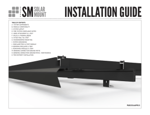 Unirac SolarMount Installation Guide