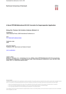 A Novel PPFHB Bidirectional DC-DC Converter for