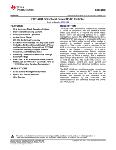 EMB1499Q Bidirectional Current DC