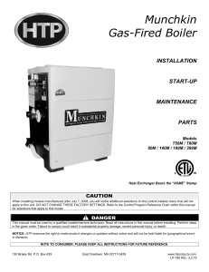 Munchkin Gas-Fired Boiler