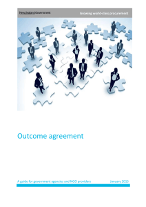 Outcome Agreement User Guide