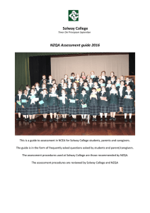 NCEA requirements