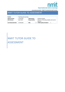 nmit tutor guide to assessment