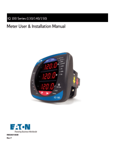 IQ 100 Series User Manual V.1.07
