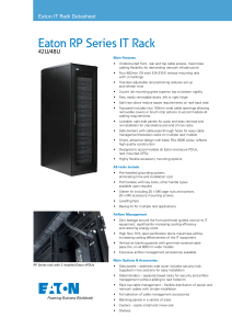 Eaton RP Series IT Rack