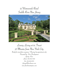 12 Warewoods Road Saddle River New Jersey Luxury Living at its