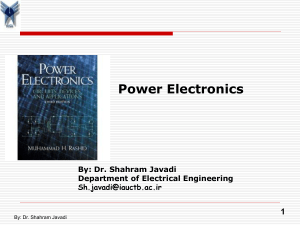 Power Electronic Lect 1
