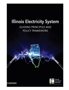 Illinois Electricity System: Guiding Principles and Policy Framework