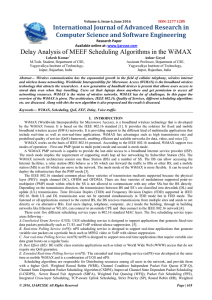 Delay Analysis of MEEF Scheduling Algorithms in the