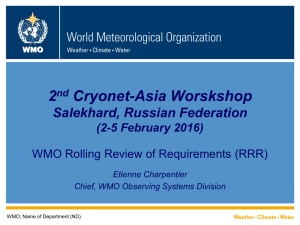 4.4.1-E.Charpentier-WMO Rolling Review of Requirements and