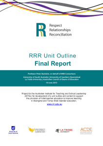 RRR ITE Final Report - Australian Institute for Teaching and School