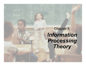 Information Processing Theory