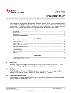 TPS63020EVM-487 - Texas Instruments