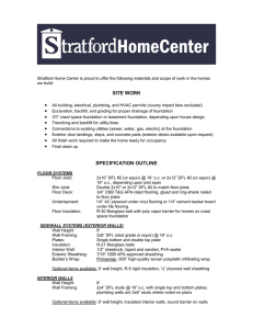 SITE WORK - Stratford Home Center