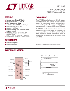 LTC1383 - Linear Technology