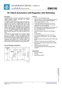 EM6156 Data Sheet - EM Microelectronic