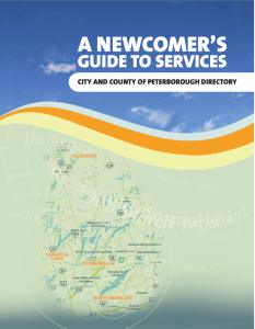 Newcomers Guide Peterborough