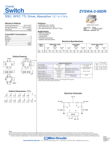 Data Sheet - Mini Circuits