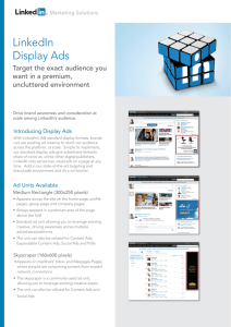 Display Advertising on LinkedIn | LinkedIn Marketing Solutions