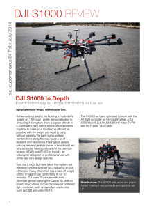 DJI S1000 REVIEW - The Helicopter Girls