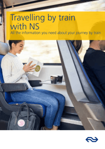 Travelling by train with NS