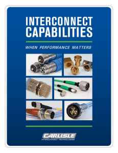 interconnect - Carlisle Interconnect Technologies