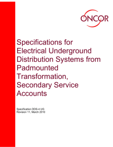 Distribution Systems from Padmounted Transformation