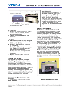 SteriPulse-XL RS-3000 Sterilization Systems