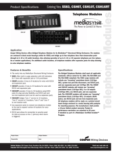 Telephone Modules